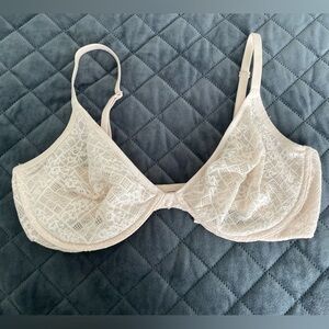 Victoria's Secret Lace Bra - Cream